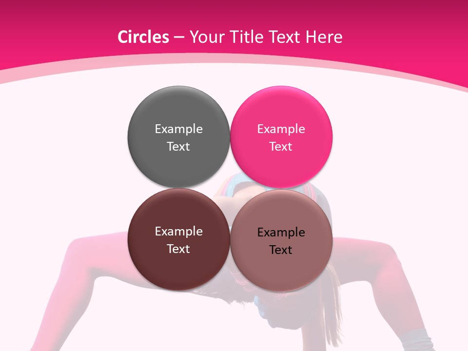 Strength Sporty Flexibility PowerPoint Template