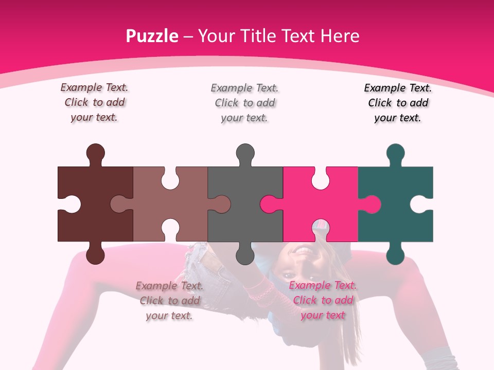 Strength Sporty Flexibility PowerPoint Template