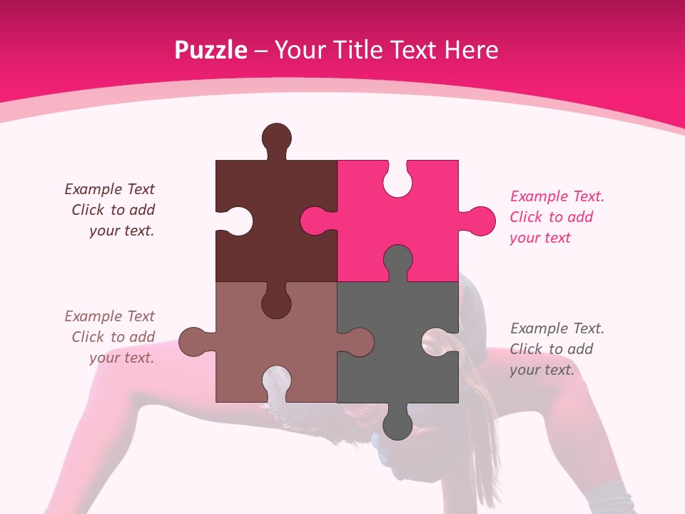 Strength Sporty Flexibility PowerPoint Template