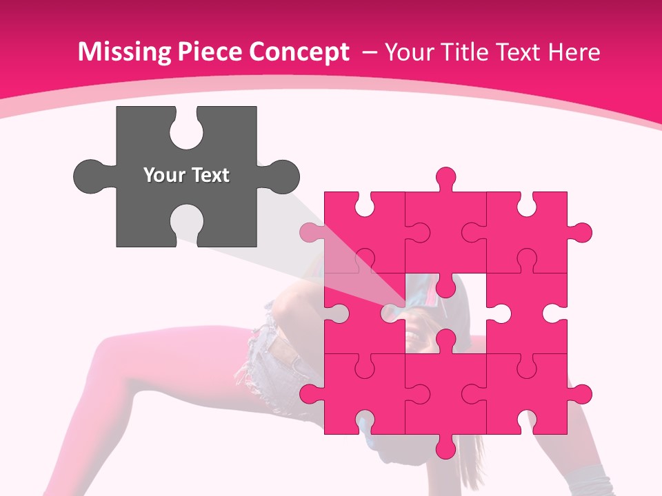 Strength Sporty Flexibility PowerPoint Template