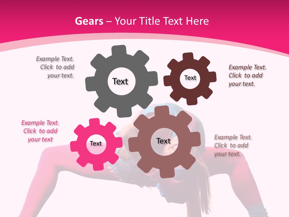 Strength Sporty Flexibility PowerPoint Template