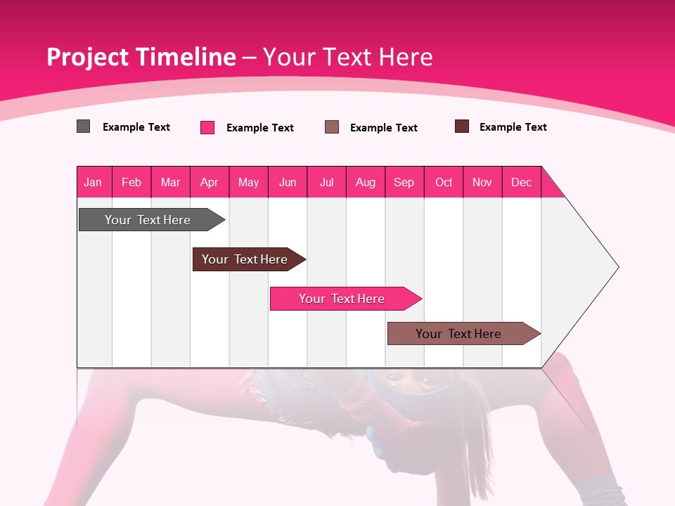 Strength Sporty Flexibility PowerPoint Template