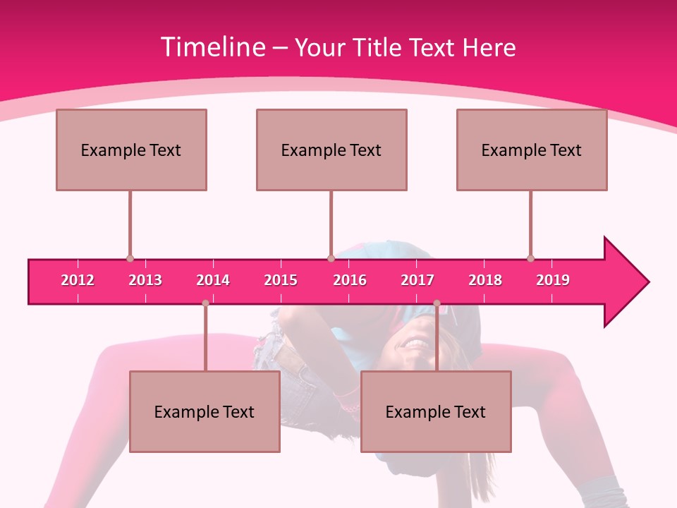 Strength Sporty Flexibility PowerPoint Template