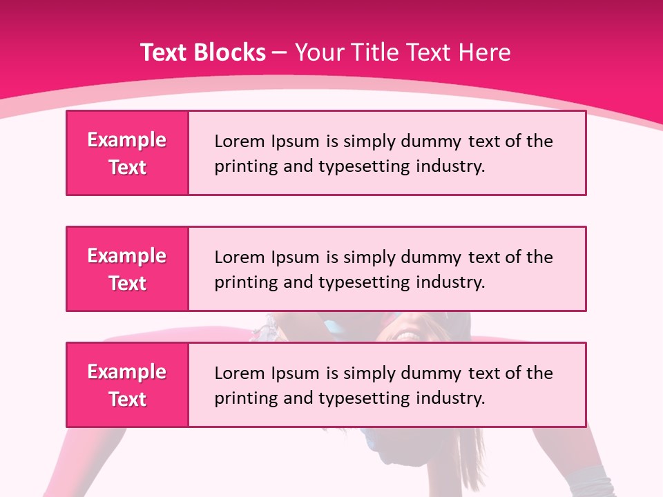 Strength Sporty Flexibility PowerPoint Template