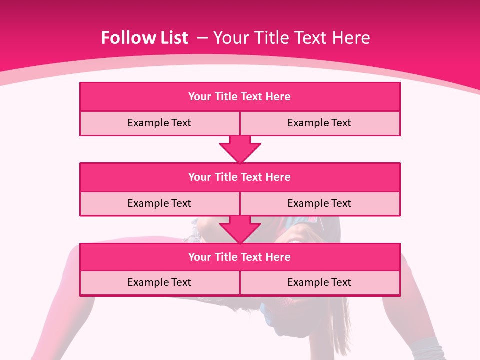 Strength Sporty Flexibility PowerPoint Template