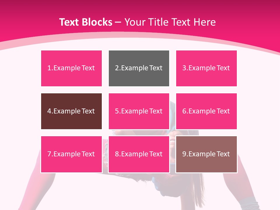 Strength Sporty Flexibility PowerPoint Template