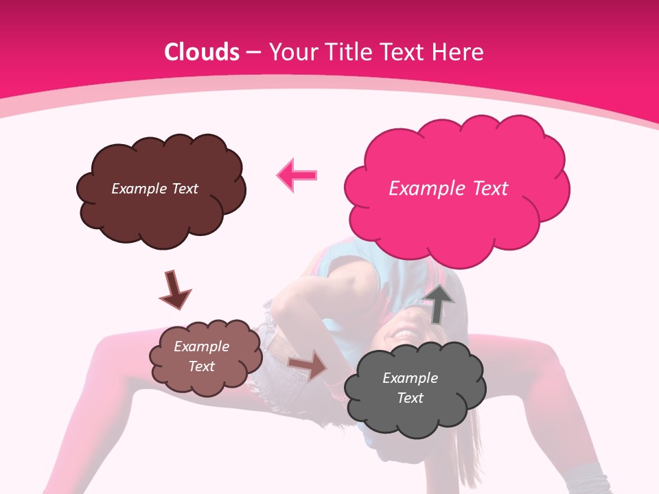 Strength Sporty Flexibility PowerPoint Template