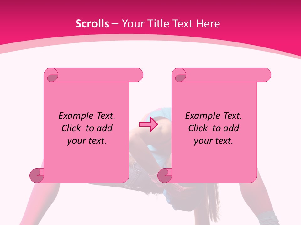 Strength Sporty Flexibility PowerPoint Template