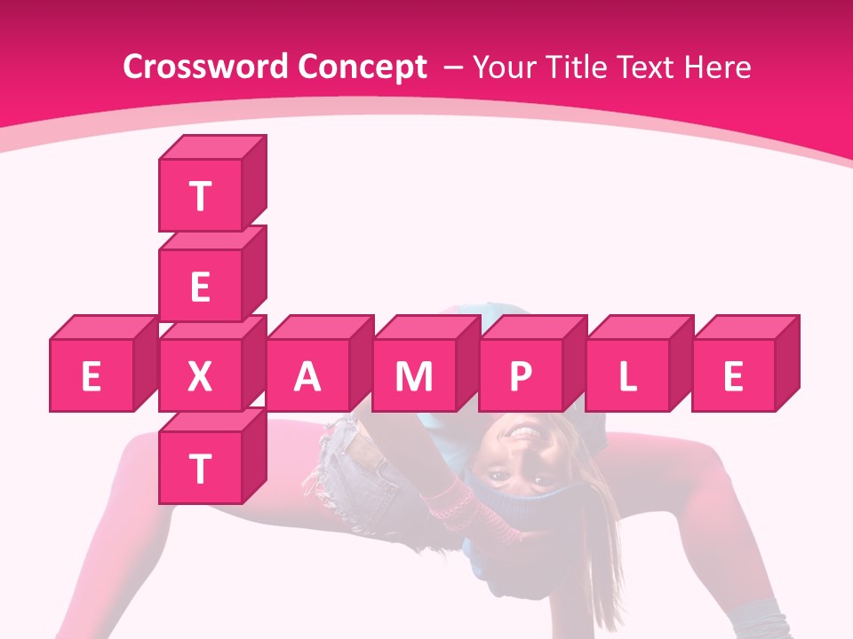 Strength Sporty Flexibility PowerPoint Template