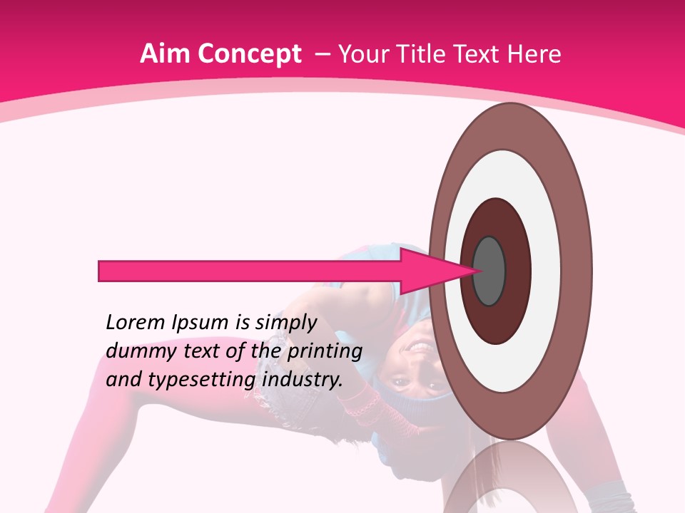 Strength Sporty Flexibility PowerPoint Template