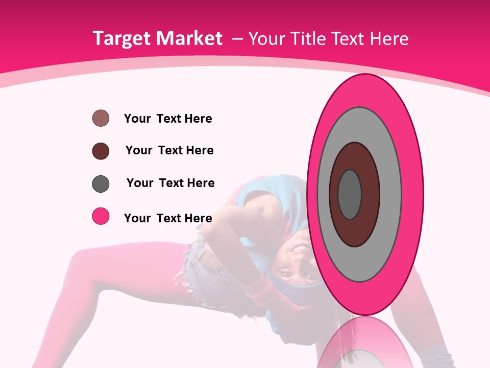 Strength Sporty Flexibility PowerPoint Template