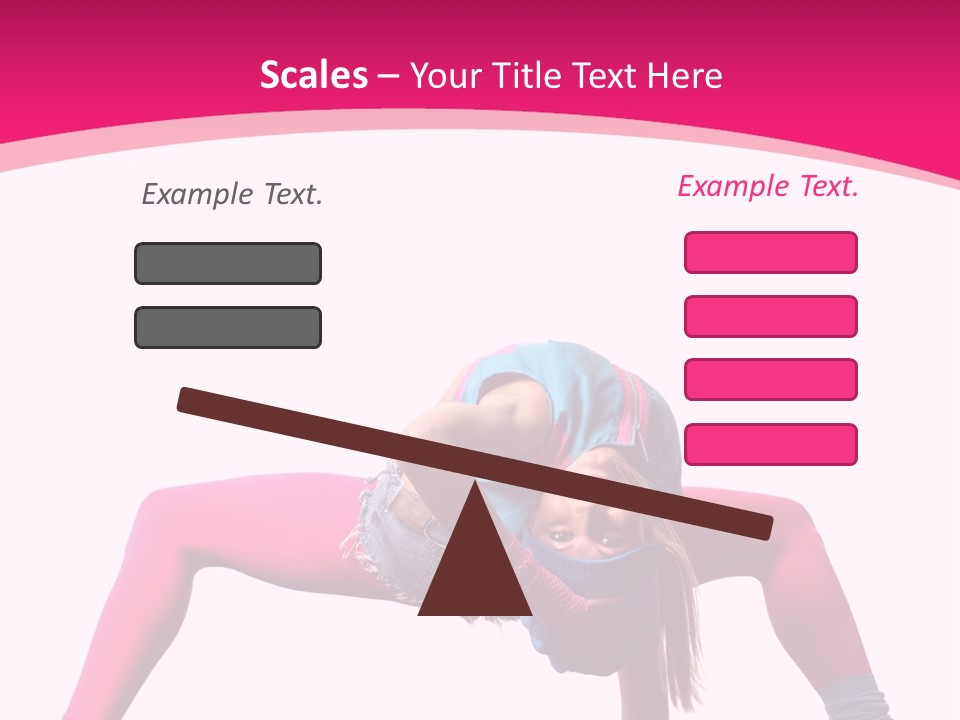 Strength Sporty Flexibility PowerPoint Template