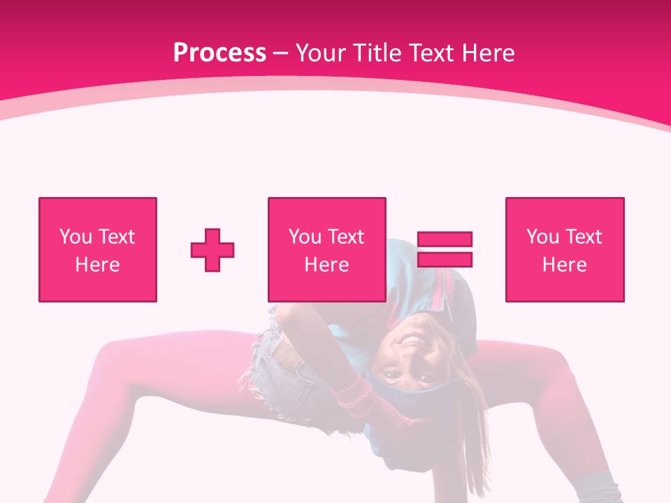 Strength Sporty Flexibility PowerPoint Template