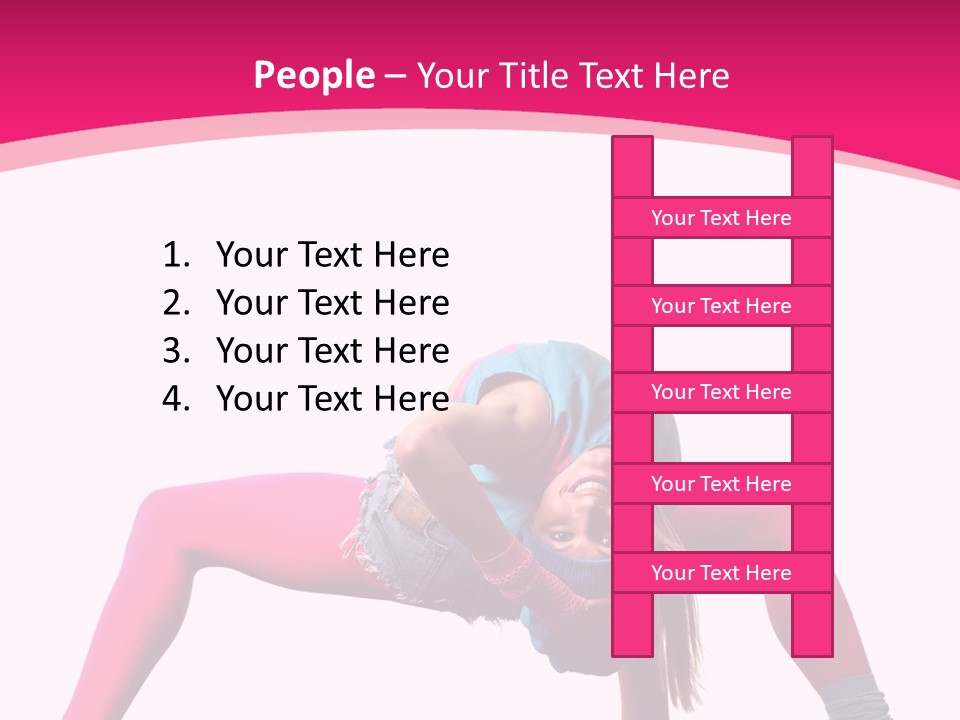 Strength Sporty Flexibility PowerPoint Template