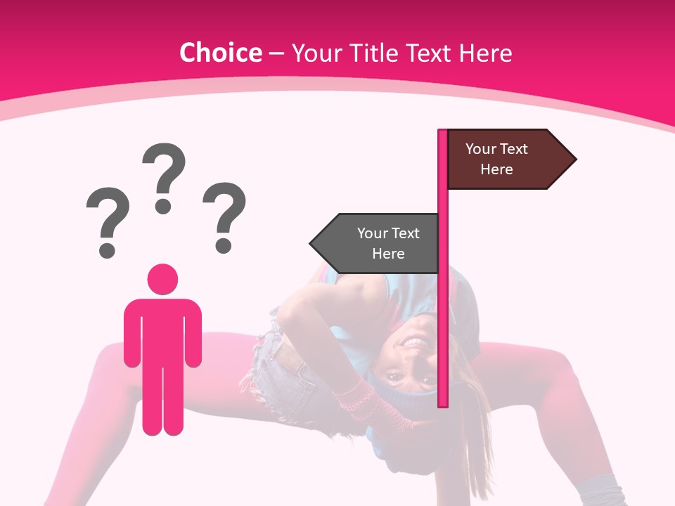 Strength Sporty Flexibility PowerPoint Template