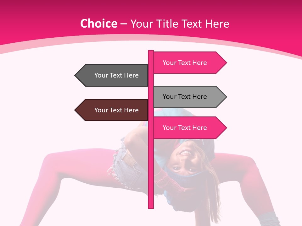 Strength Sporty Flexibility PowerPoint Template