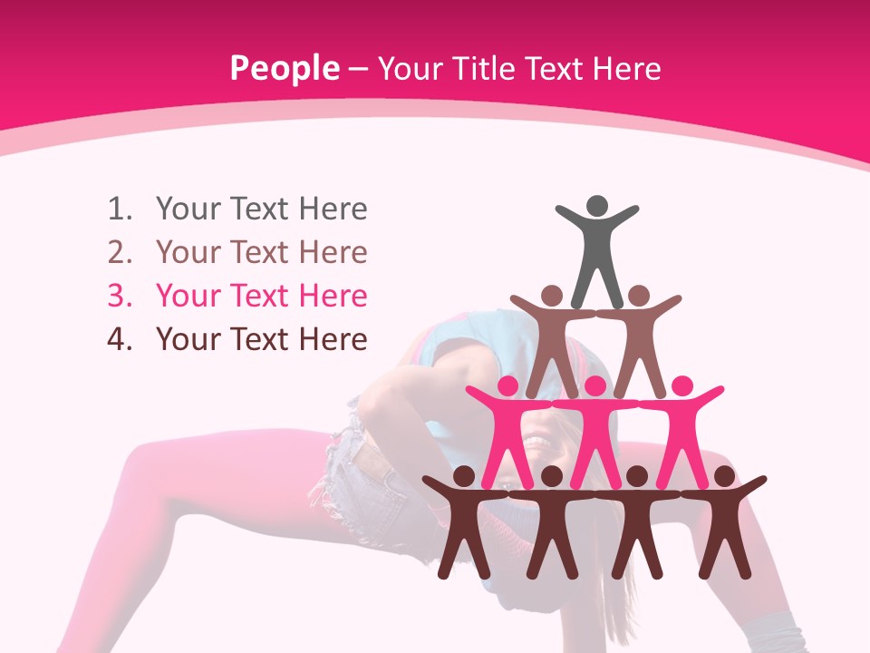 Strength Sporty Flexibility PowerPoint Template