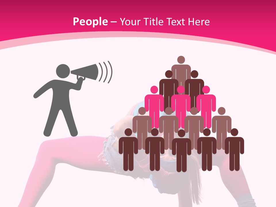 Strength Sporty Flexibility PowerPoint Template