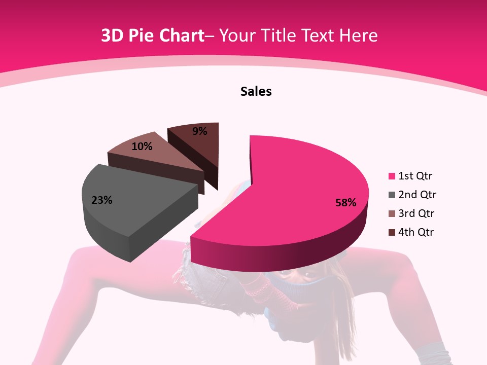 Strength Sporty Flexibility PowerPoint Template