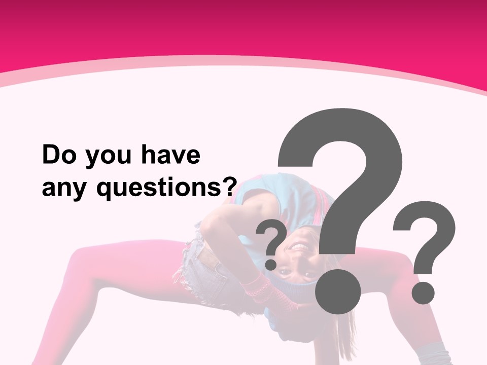 Strength Sporty Flexibility PowerPoint Template