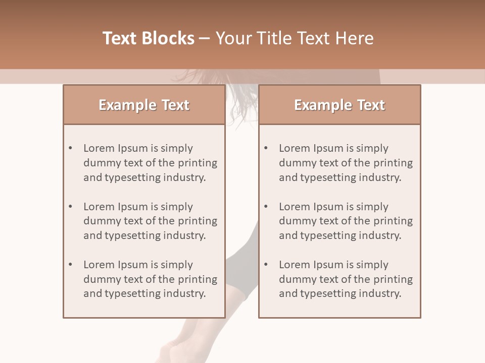 Exercise Flexibility Attractive PowerPoint Template