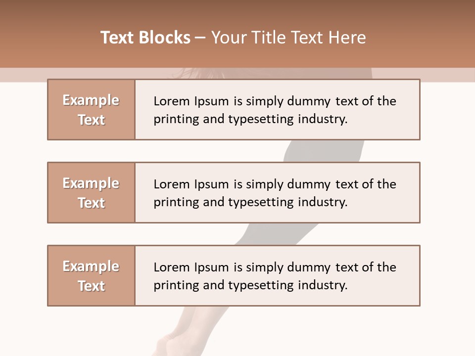 Exercise Flexibility Attractive PowerPoint Template