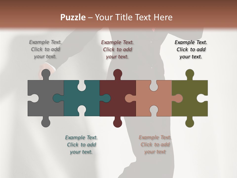 A Man In A Suit And Hat Is Dancing PowerPoint Template