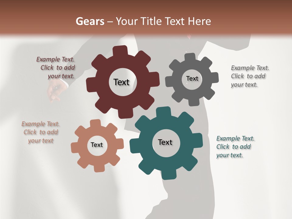 A Man In A Suit And Hat Is Dancing PowerPoint Template