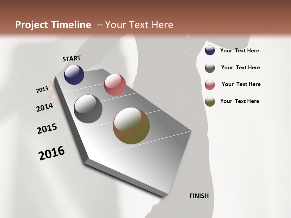 A Man In A Suit And Hat Is Dancing PowerPoint Template