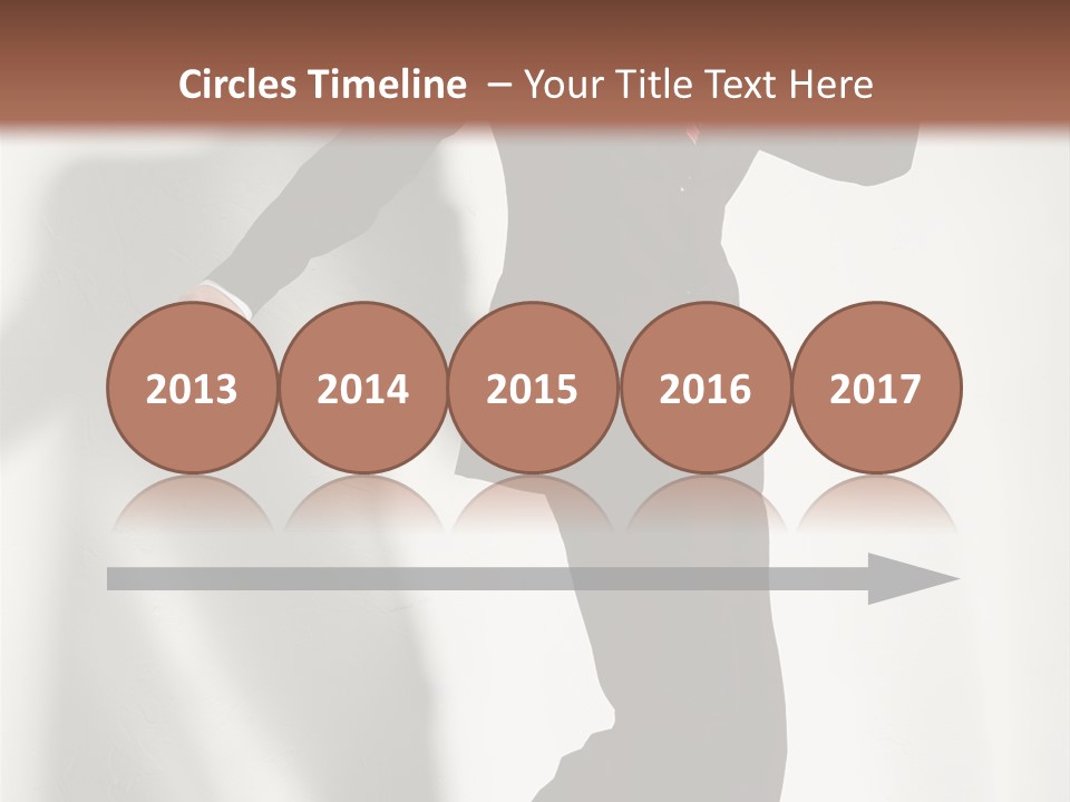 A Man In A Suit And Hat Is Dancing PowerPoint Template