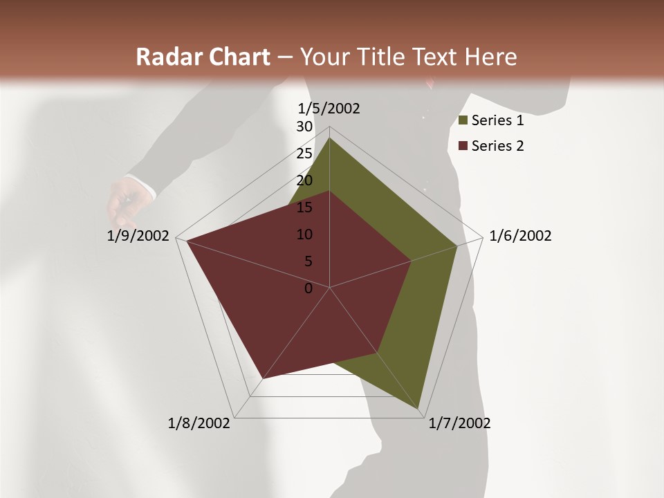 A Man In A Suit And Hat Is Dancing PowerPoint Template