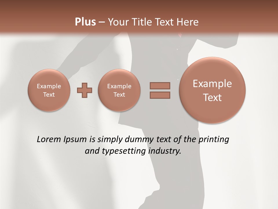 A Man In A Suit And Hat Is Dancing PowerPoint Template