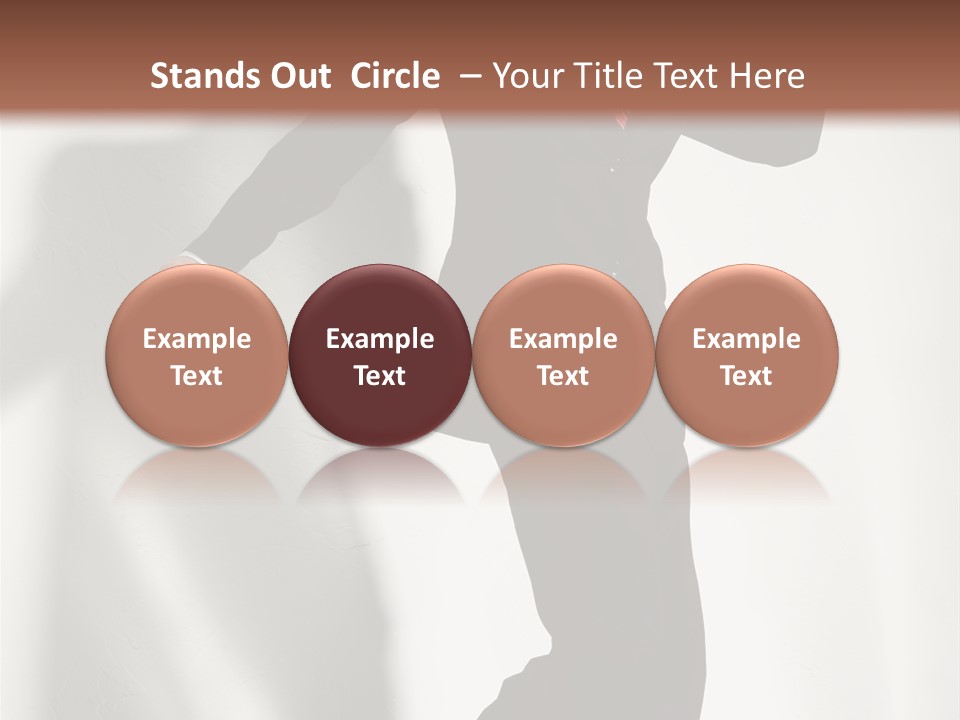 A Man In A Suit And Hat Is Dancing PowerPoint Template