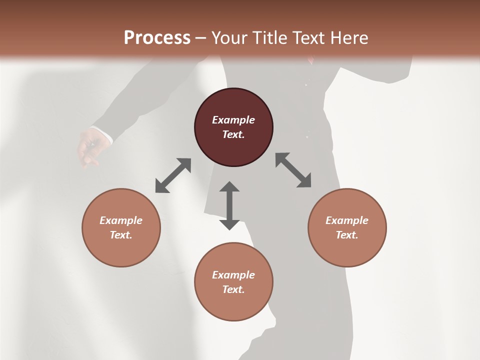 A Man In A Suit And Hat Is Dancing PowerPoint Template