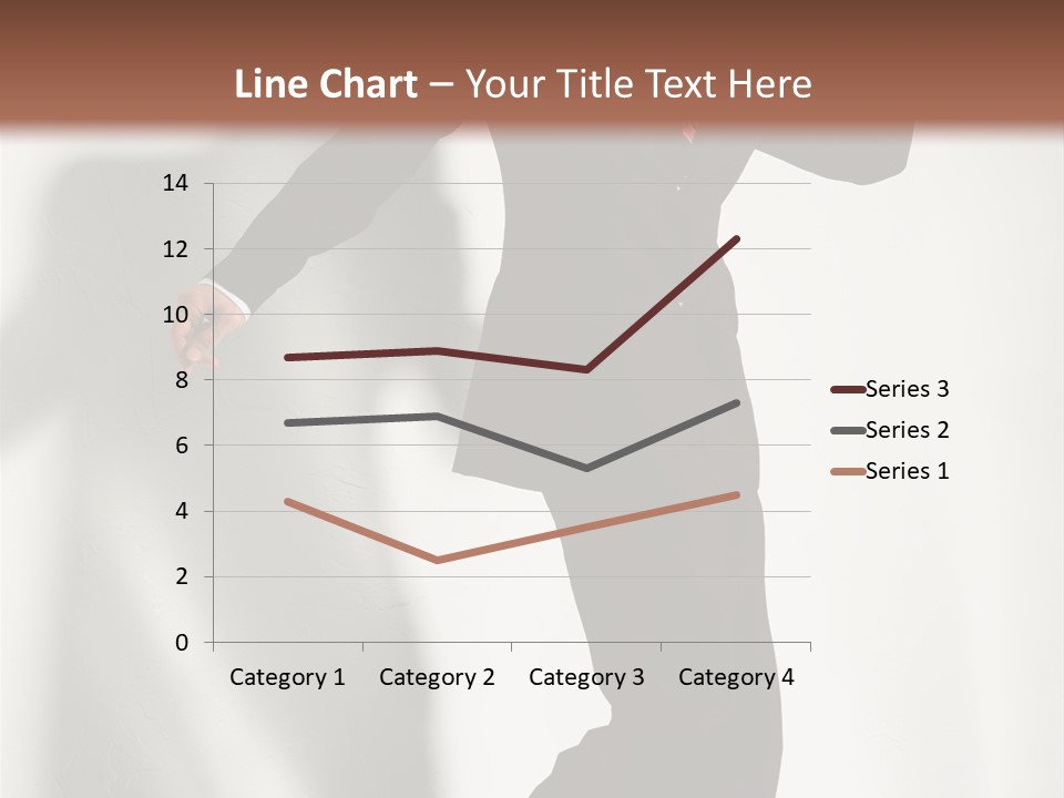A Man In A Suit And Hat Is Dancing PowerPoint Template