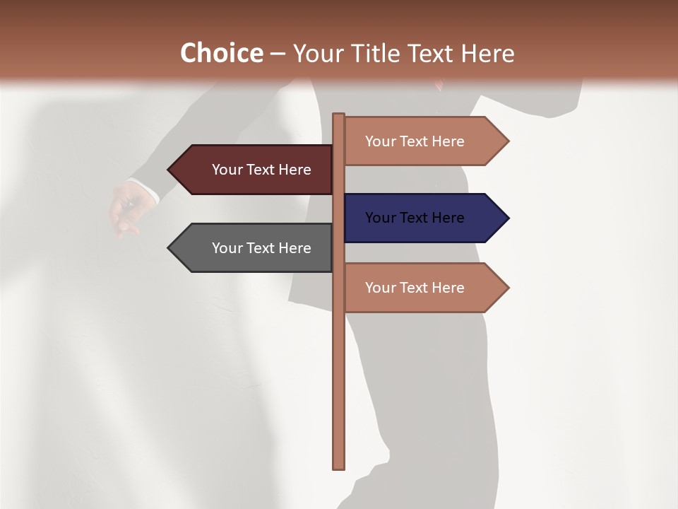 A Man In A Suit And Hat Is Dancing PowerPoint Template