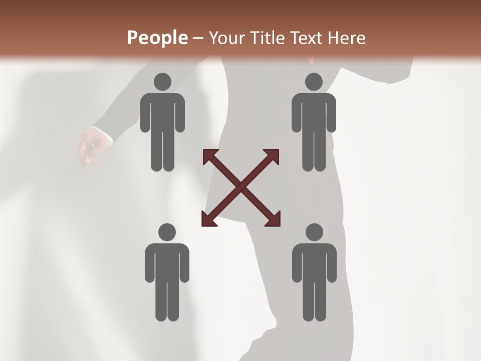 A Man In A Suit And Hat Is Dancing PowerPoint Template