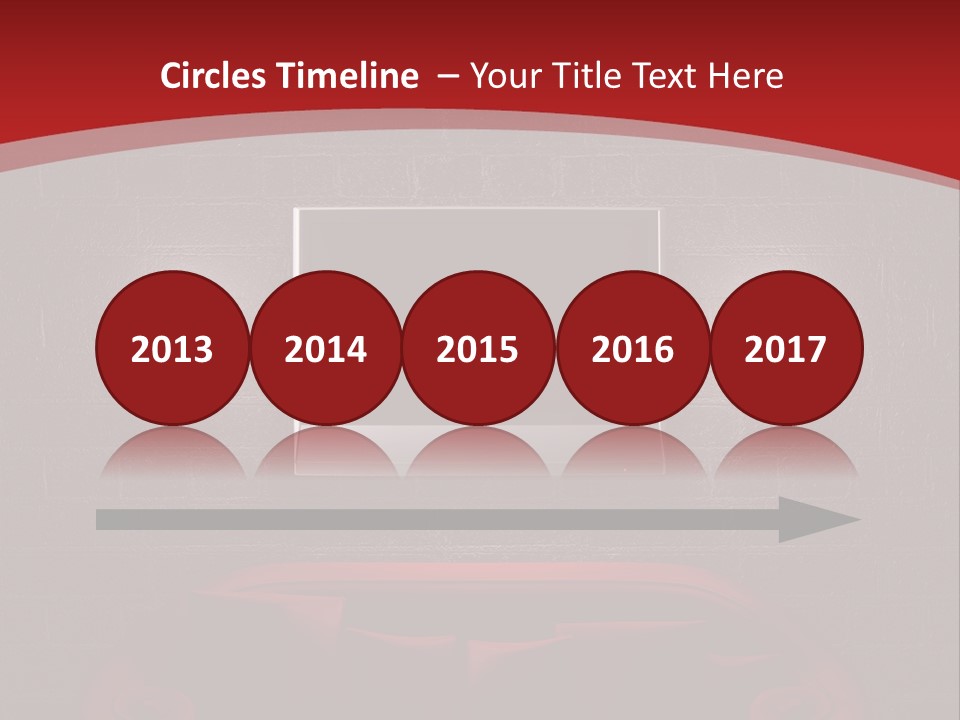 A Red Couch Sitting In Front Of A Flat Screen Tv PowerPoint Template