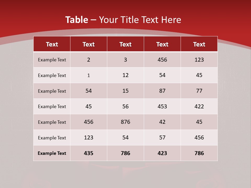 A Red Couch Sitting In Front Of A Flat Screen Tv PowerPoint Template