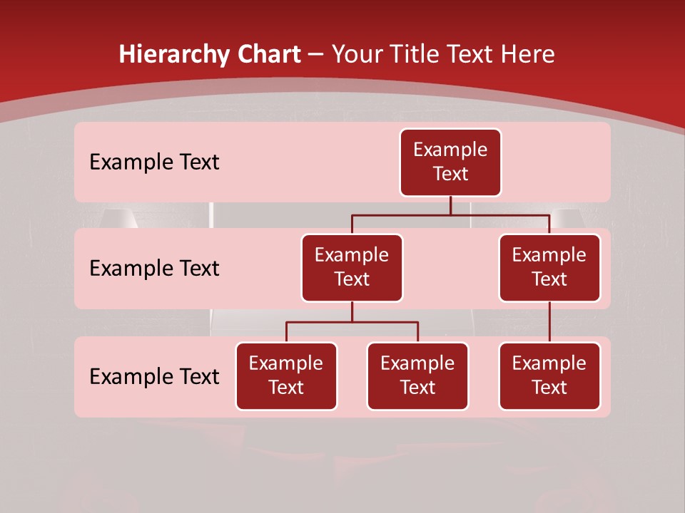 A Red Couch Sitting In Front Of A Flat Screen Tv PowerPoint Template