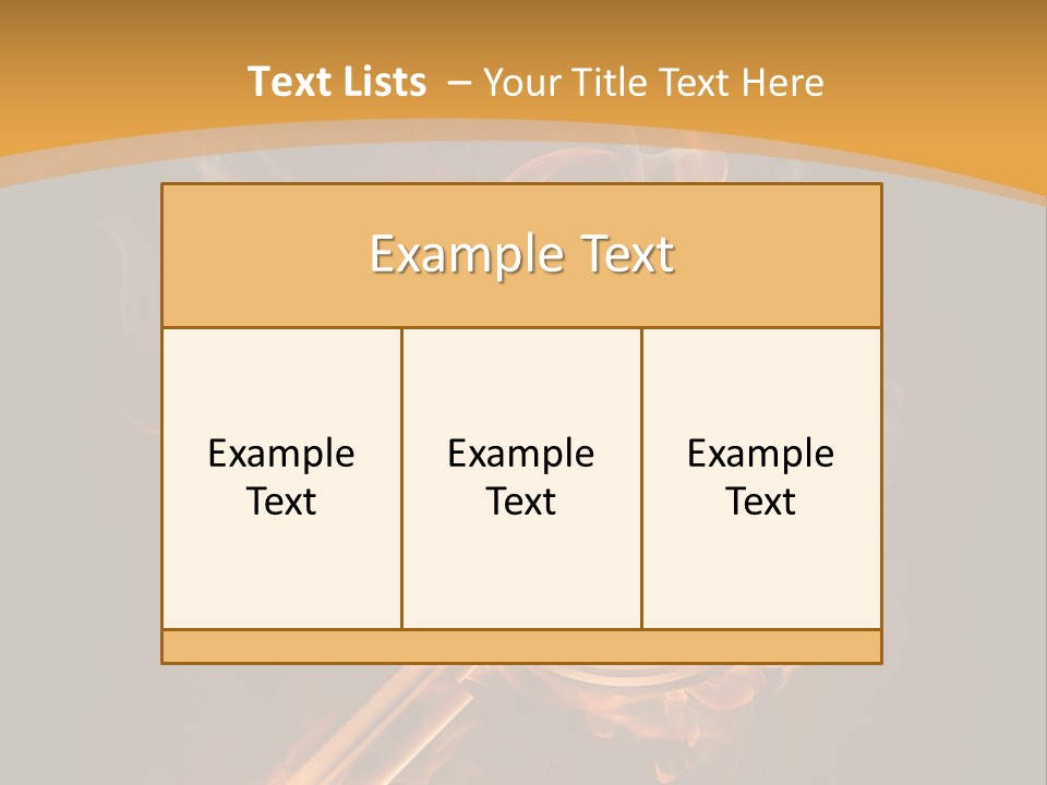 A Magnifying Glass On Fire With Smoke Coming Out Of It PowerPoint Template