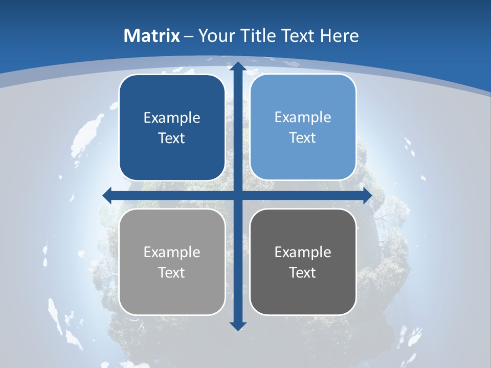 Air Sphere Shadow PowerPoint Template
