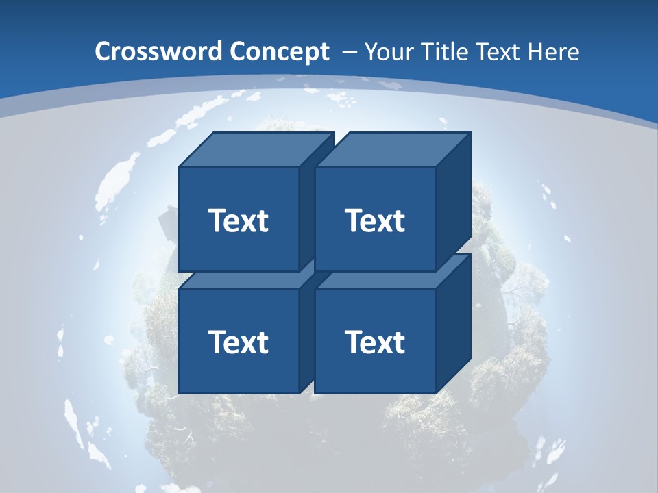 Air Sphere Shadow PowerPoint Template