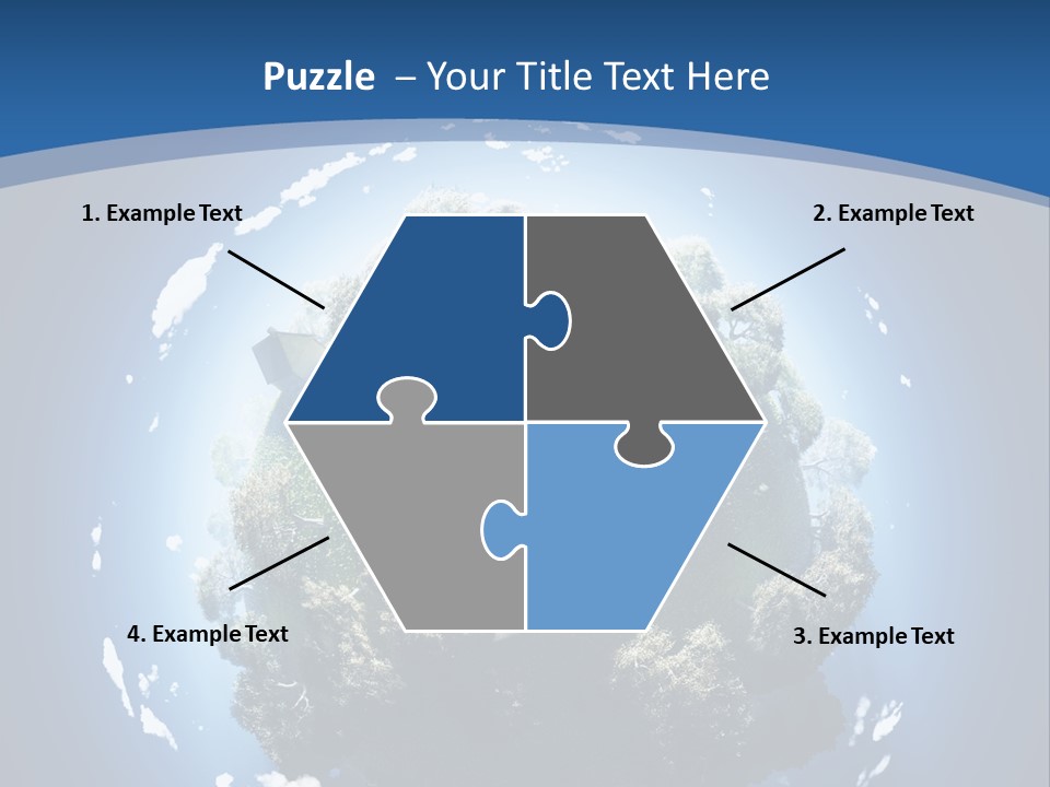 Air Sphere Shadow PowerPoint Template