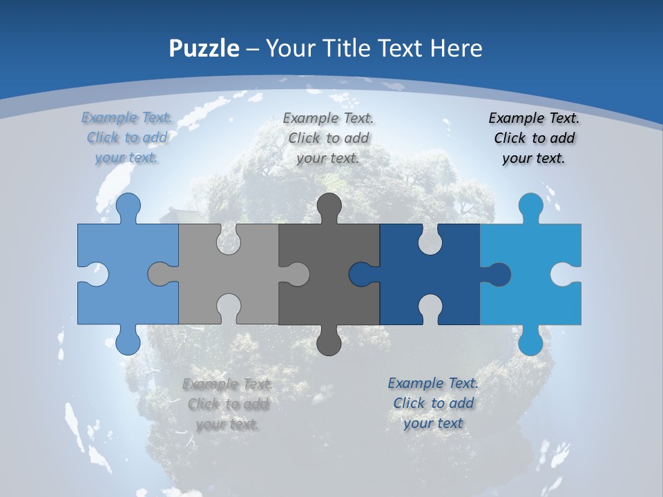 Air Sphere Shadow PowerPoint Template