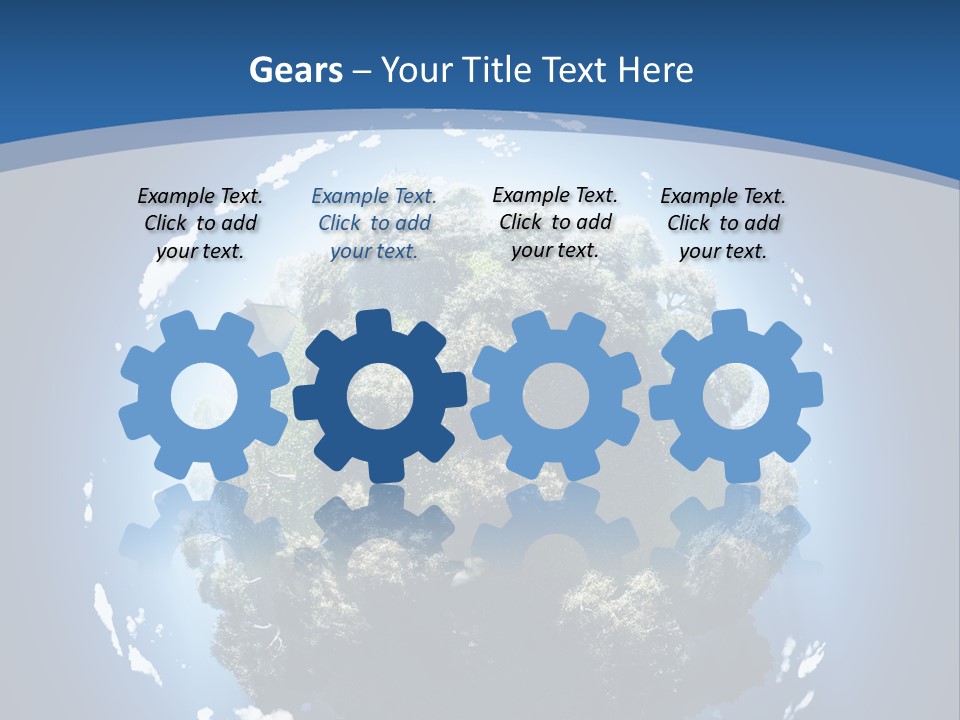 Air Sphere Shadow PowerPoint Template