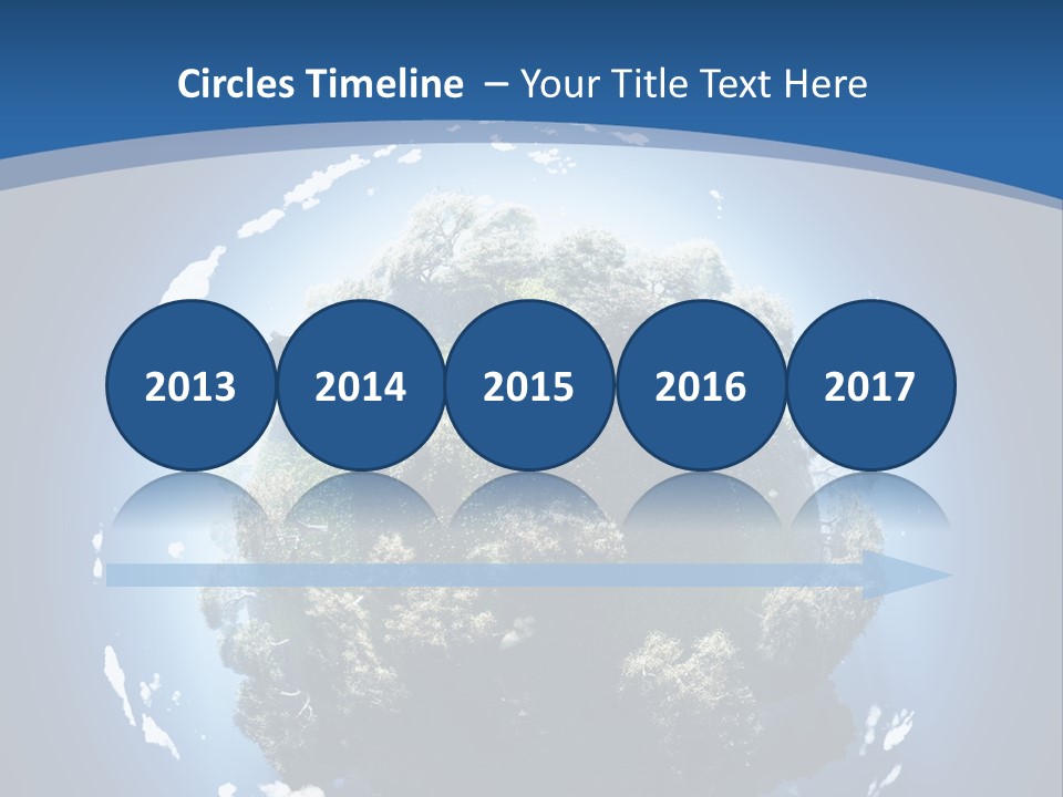 Air Sphere Shadow PowerPoint Template