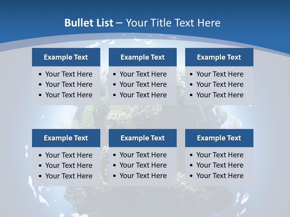 Air Sphere Shadow PowerPoint Template