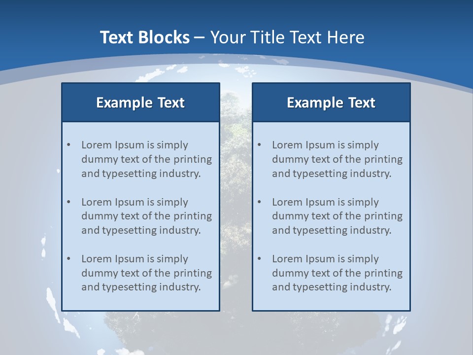 Air Sphere Shadow PowerPoint Template
