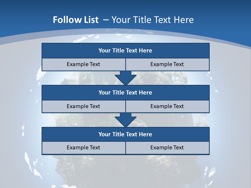 Air Sphere Shadow PowerPoint Template